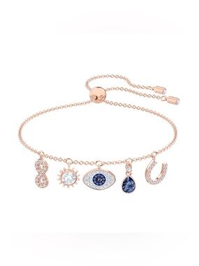 NWT Swarovski Symbol Charms Bracelet